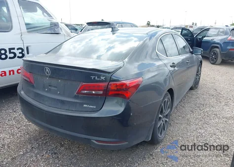 2015 Acura Tlx V6 Tech z USA, uszkodzony, nr VIN 19UUB3F50FA007616